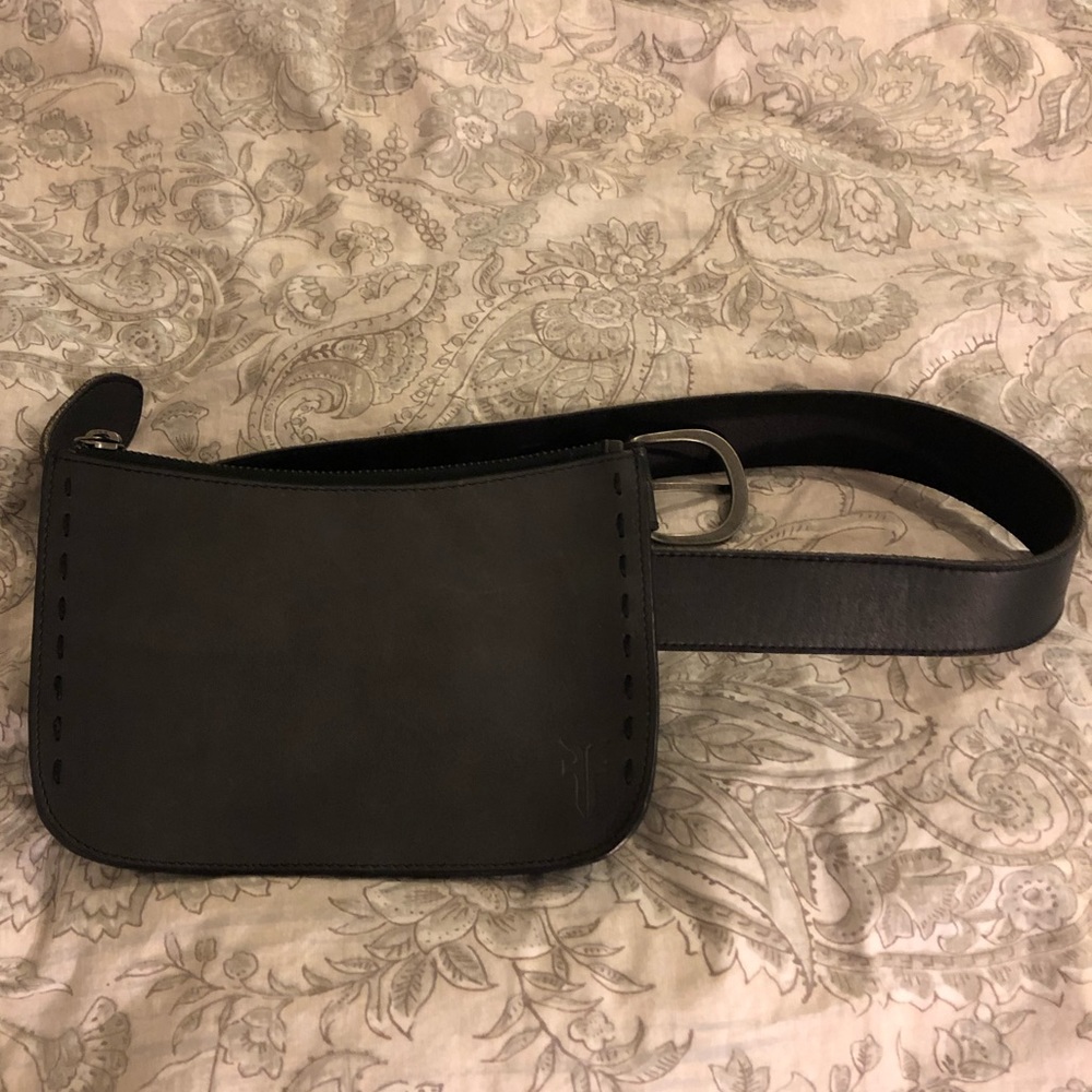 Frye leather belt bag, size L